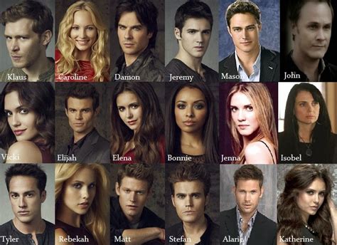 Lista de personagens de The Vampire Diaries (série de televisão)